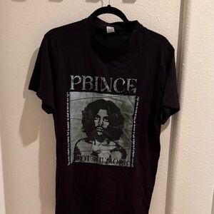 Halo Black Graphic Tee with Iconic Print